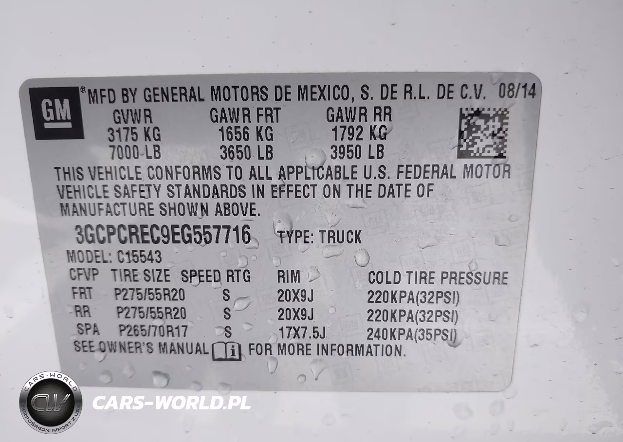 2014 Chevrolet Silverado 1500 Lt VIN:3GCPCREC9EG557716 - 9