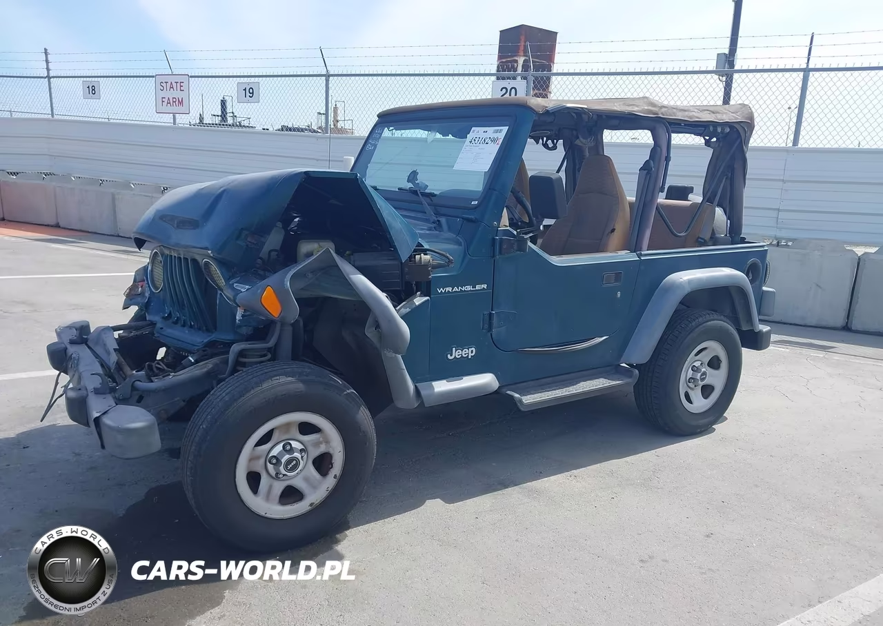 1998 Jeep Wrangler Se VIN:1J4FY29P9WP777429 - 2