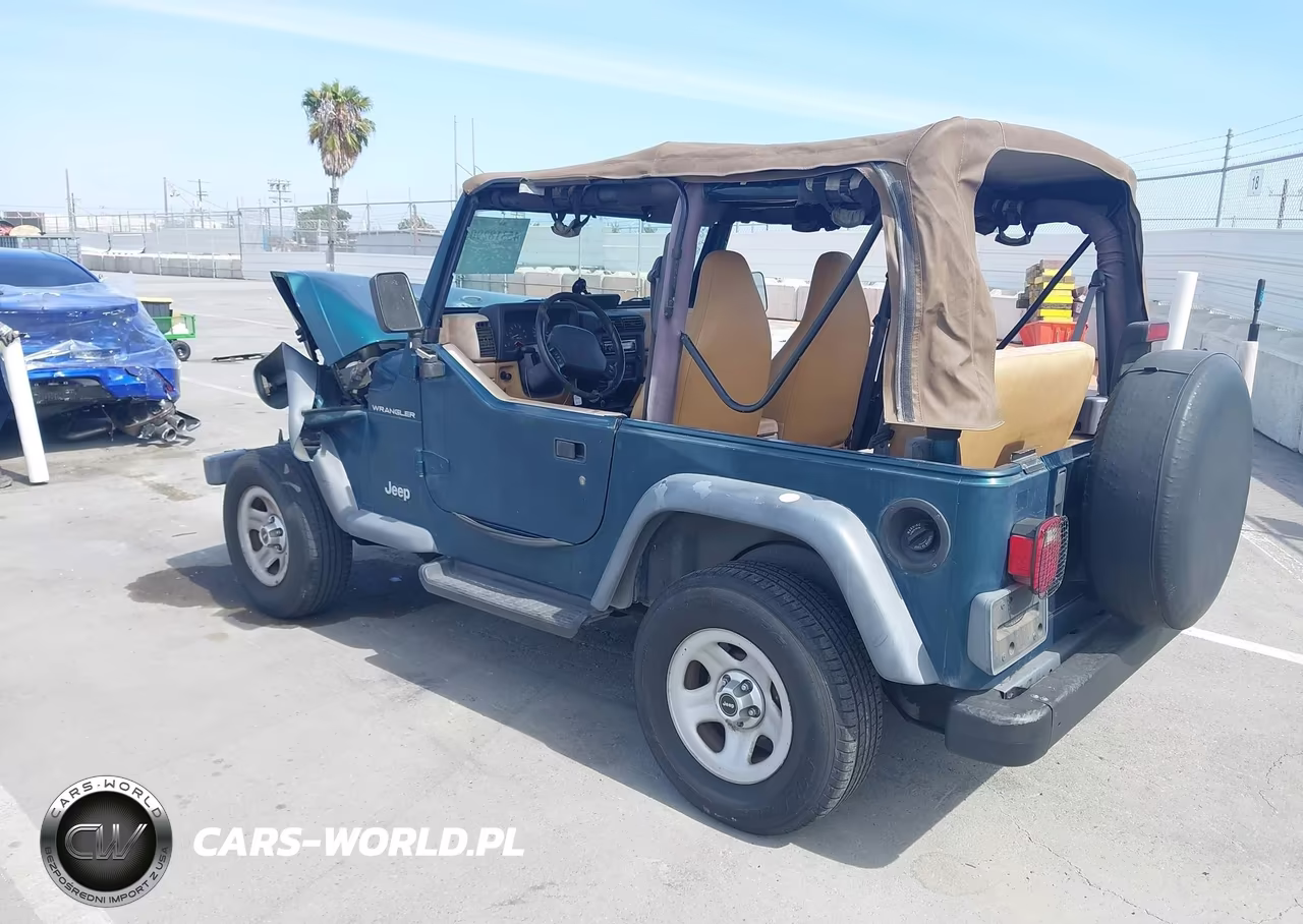 1998 Jeep Wrangler Se VIN:1J4FY29P9WP777429 - 3