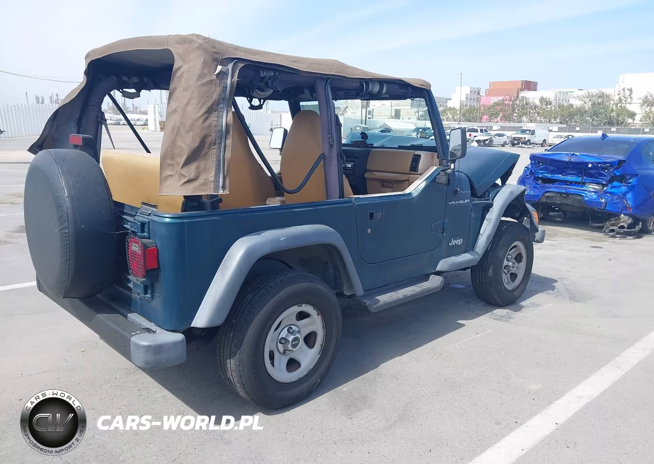 1998 Jeep Wrangler Se VIN:1J4FY29P9WP777429 - 4