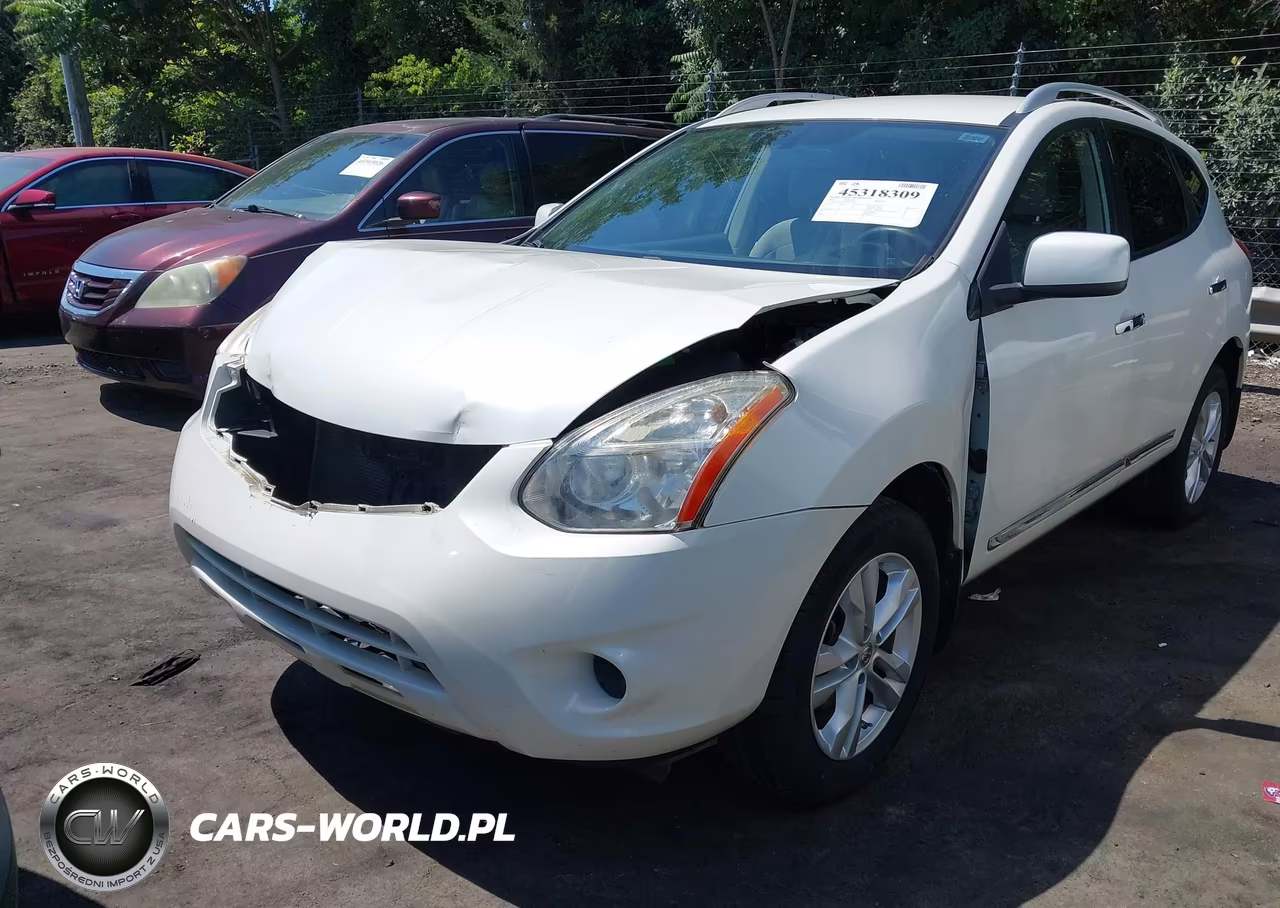 2012 Nissan Rogue Sv VIN:JN8AS5MTXCW275624 - 2