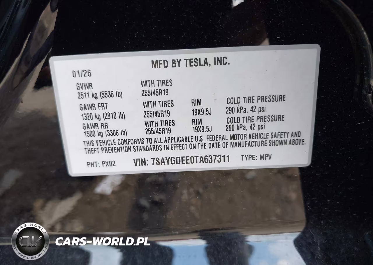 2026 Tesla Model Y All-Wheel Drive-Long Range Launch Series-Premium All-Wheel Drive VIN:7SAYGDEE0TA637311 - 9