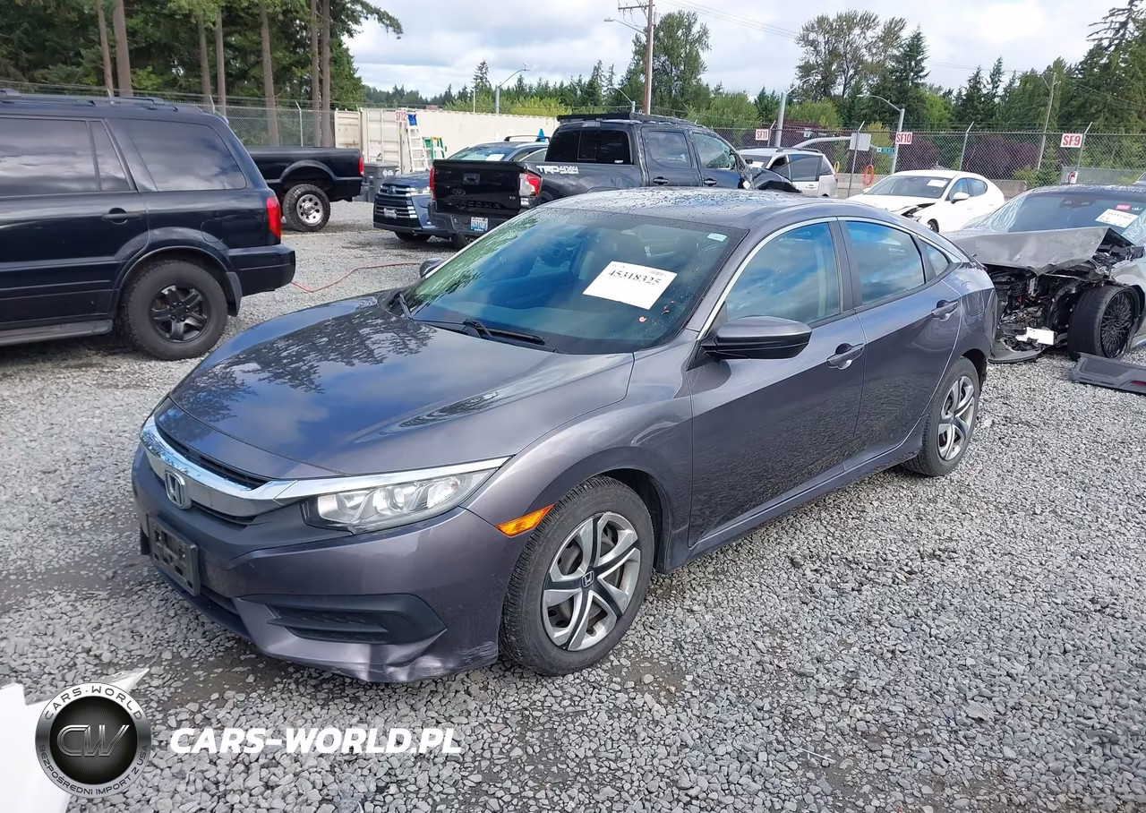 2016 Honda Civic Lx VIN:19XFC2F56GE018567 - 2