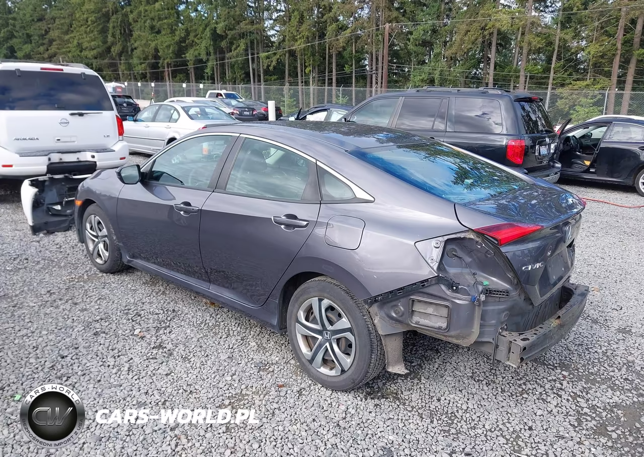 2016 Honda Civic Lx VIN:19XFC2F56GE018567 - 3