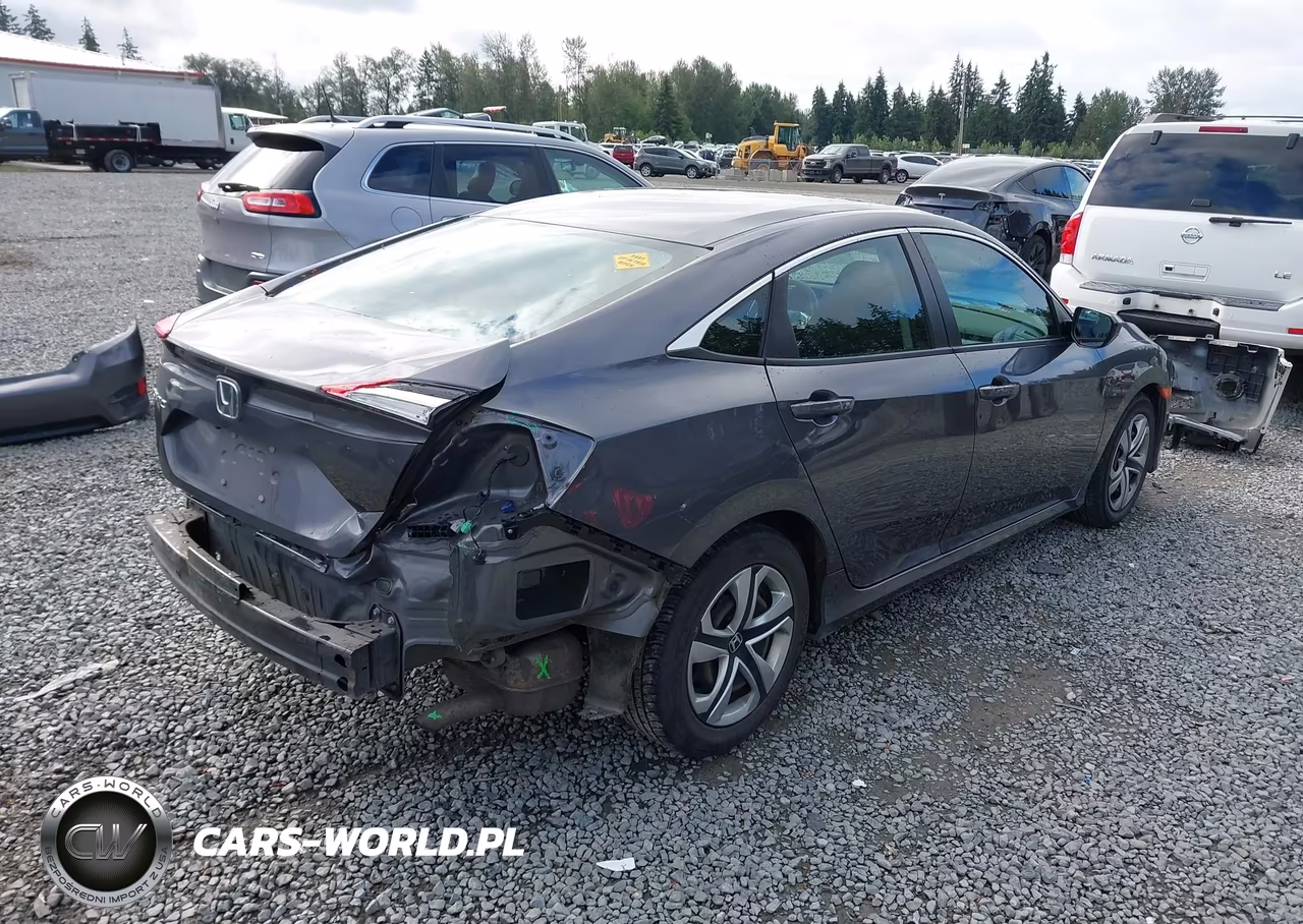 2016 Honda Civic Lx VIN:19XFC2F56GE018567 - 4