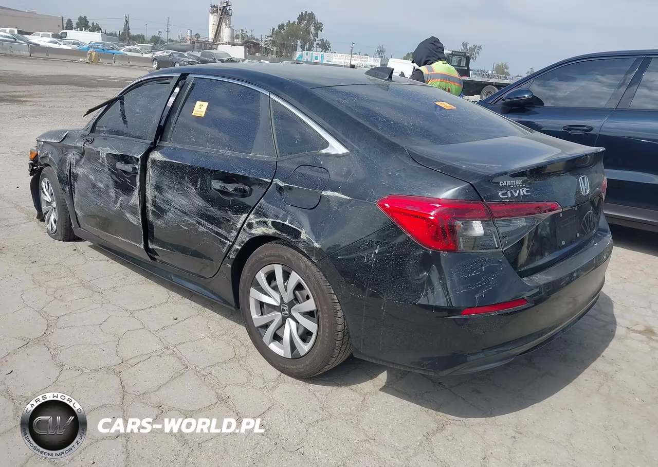 2022 Honda Civic Lx VIN:2HGFE2F26NH510342 - 3