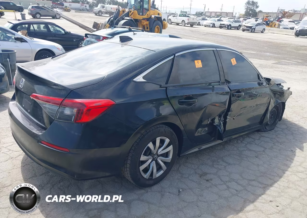 2022 Honda Civic Lx VIN:2HGFE2F26NH510342 - 4