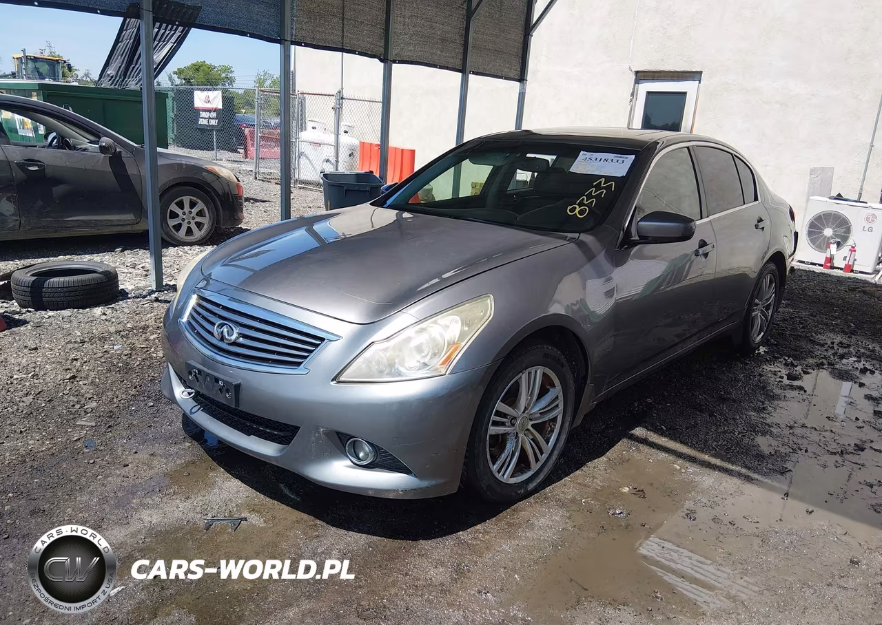2013 Infiniti G37X VIN:JN1CV6AR1DM764083 - 2