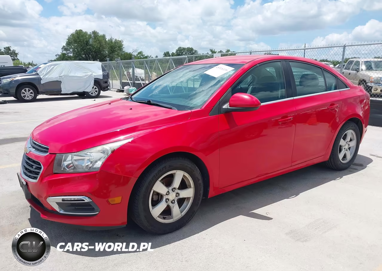2015 Chevrolet Cruze 1Lt Auto VIN:1G1PC5SB2F7153831 - 2