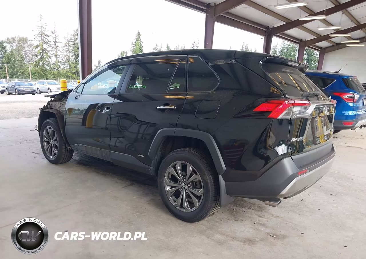 2022 Toyota Rav4 Hybrid Limited VIN:2T3DWRFV8NW135950 - 3