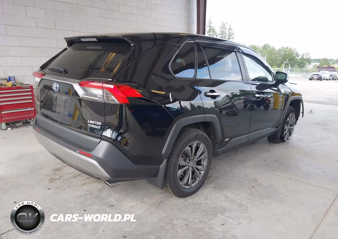 2022 Toyota Rav4 Hybrid Limited VIN:2T3DWRFV8NW135950 - 4