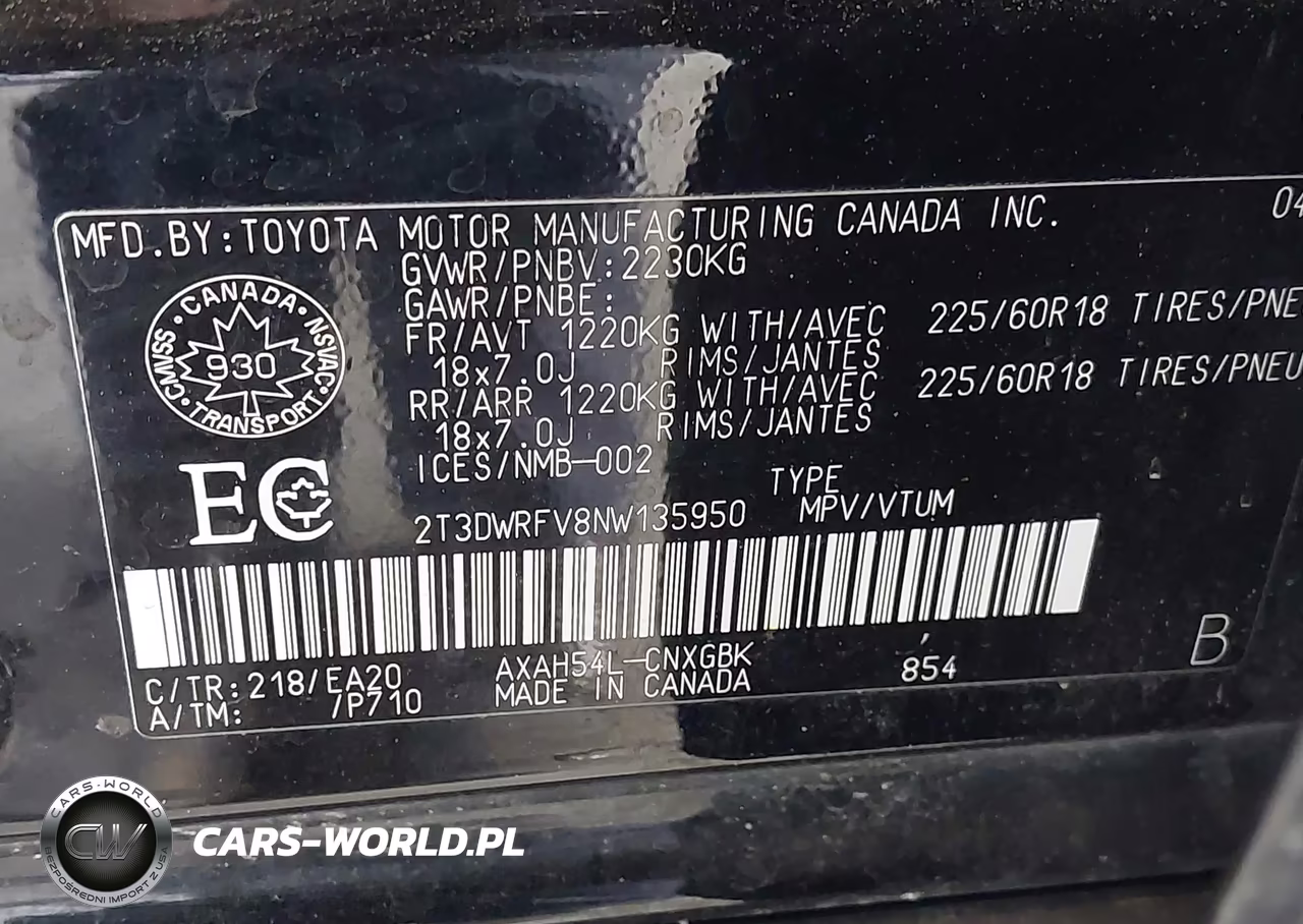 2022 Toyota Rav4 Hybrid Limited VIN:2T3DWRFV8NW135950 - 9