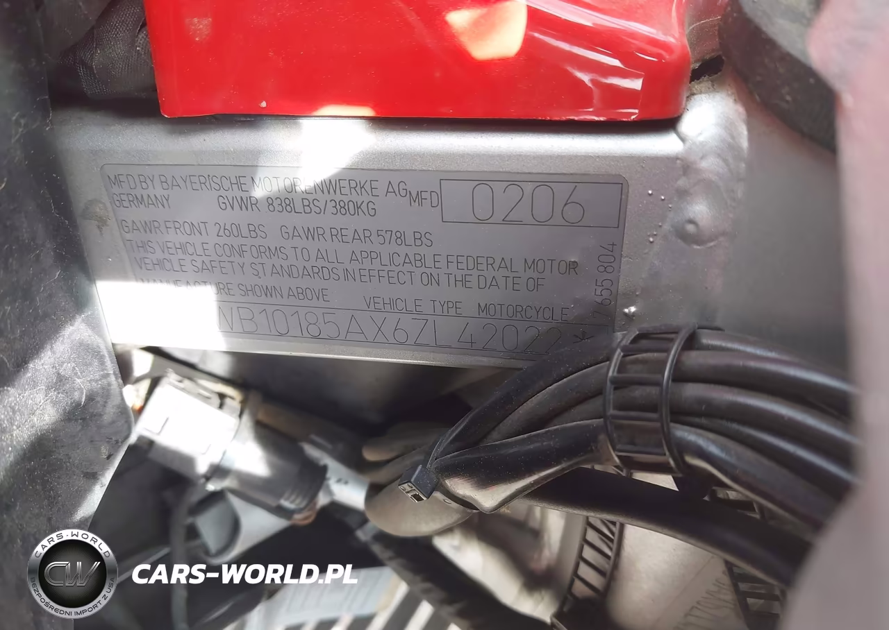 2006 BMW F650Gs VIN:WB10185AX6ZL42022 - 10