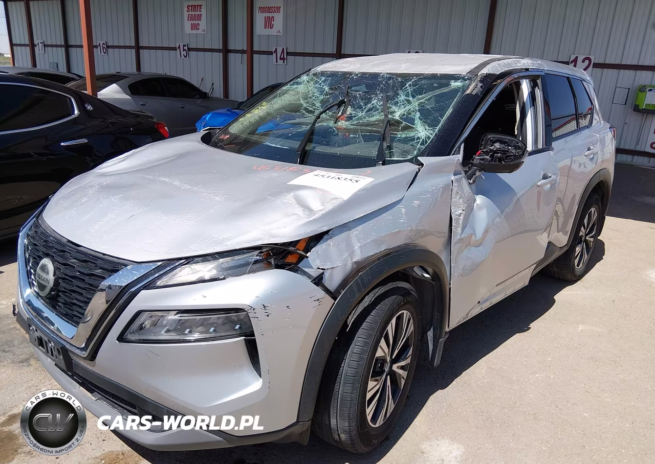 2021 Nissan Rogue Sv Fwd VIN:5N1AT3BA3MC836601 - 6
