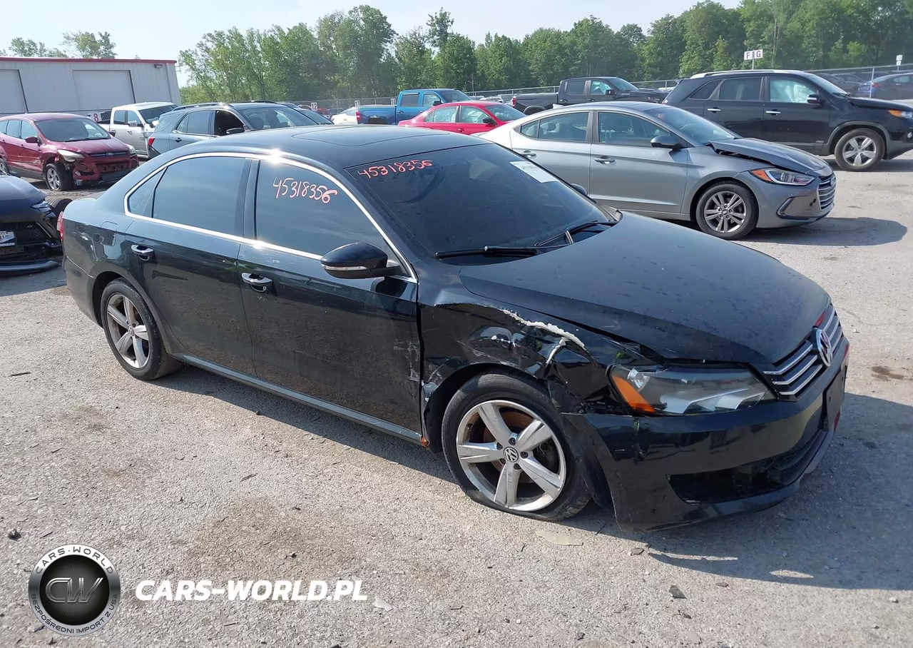 2012 Volkswagen Passat 2.5L Se – zdjęcie 1 z 11