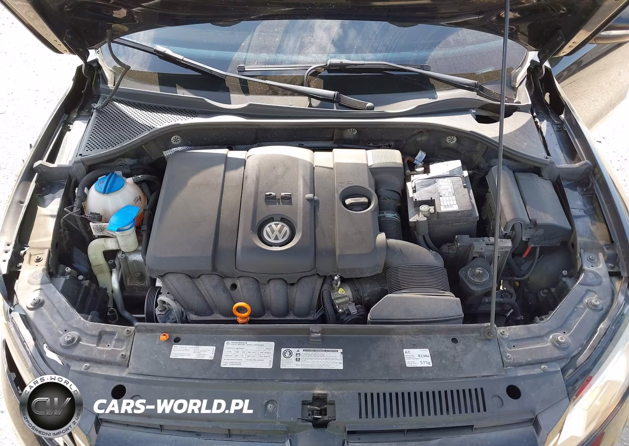 2012 Volkswagen Passat 2.5L Se VIN:1VWBP7A38CC081688 - 10