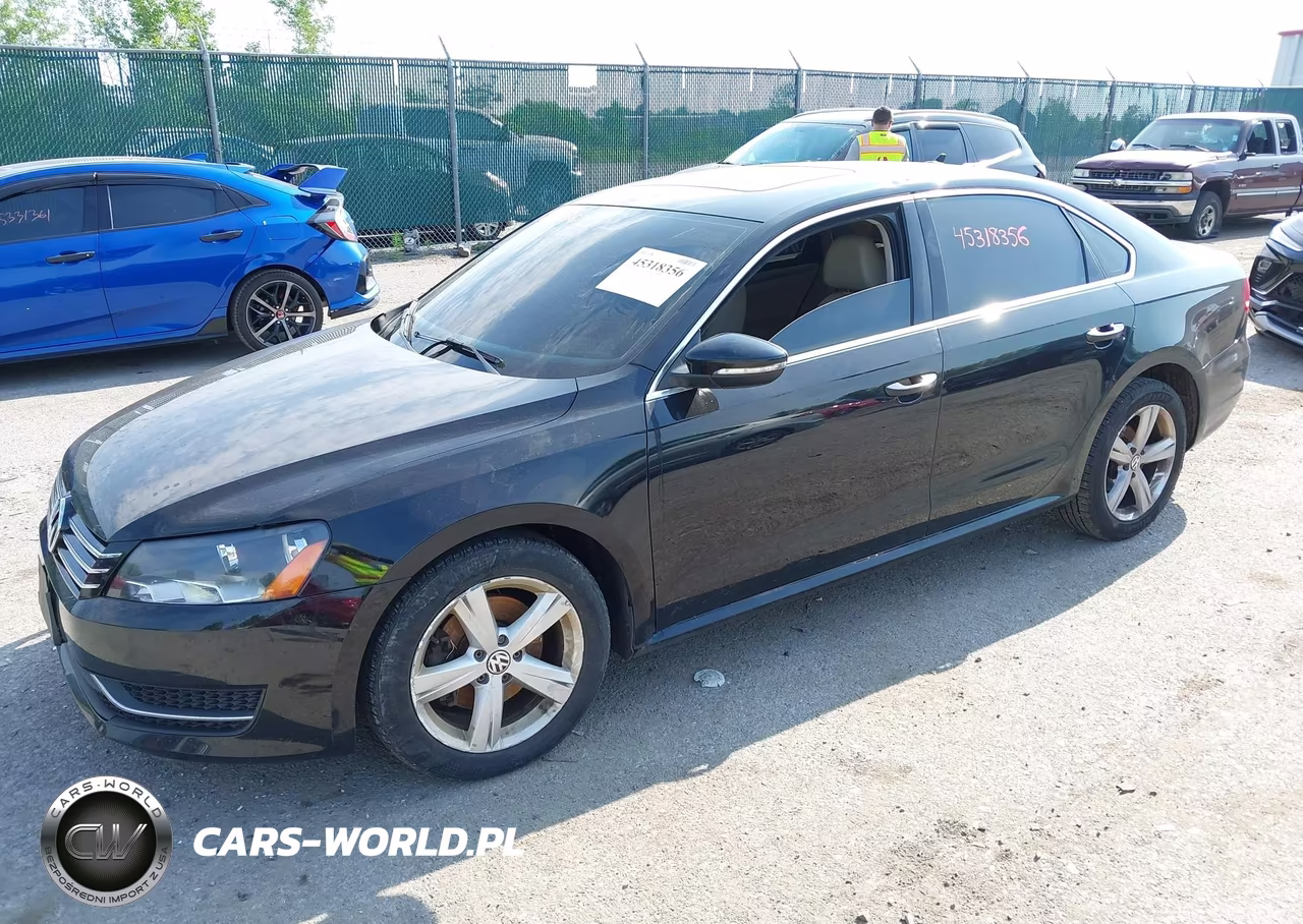 2012 Volkswagen Passat 2.5L Se VIN:1VWBP7A38CC081688 - 2