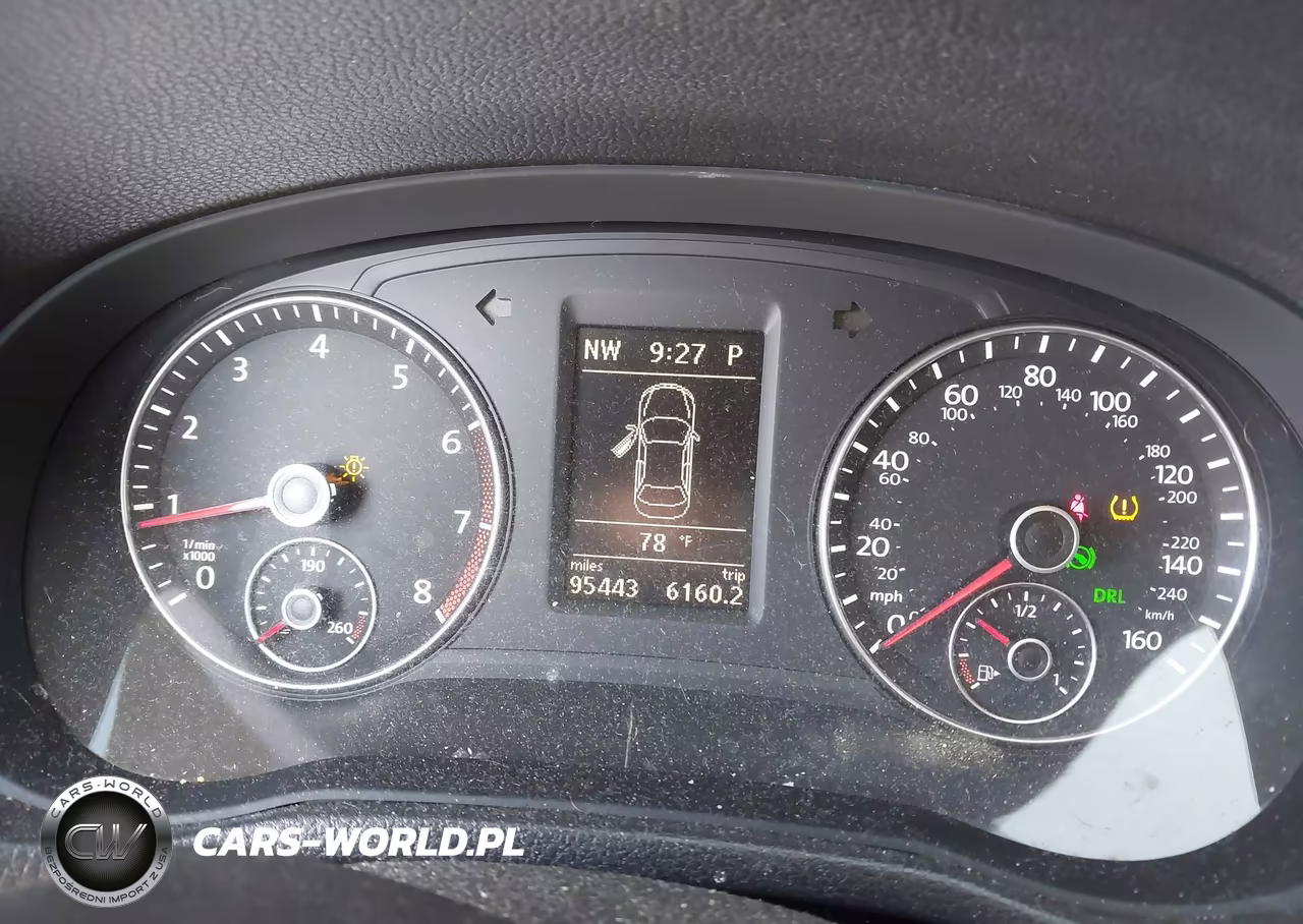 2012 Volkswagen Passat 2.5L Se VIN:1VWBP7A38CC081688 - 7