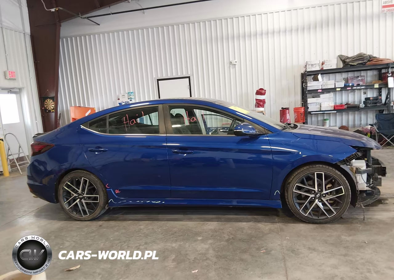 2020 Hyundai Elantra Sport VIN:KMHD04LB9LU100225 - 13