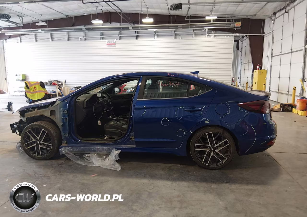 2020 Hyundai Elantra Sport VIN:KMHD04LB9LU100225 - 14