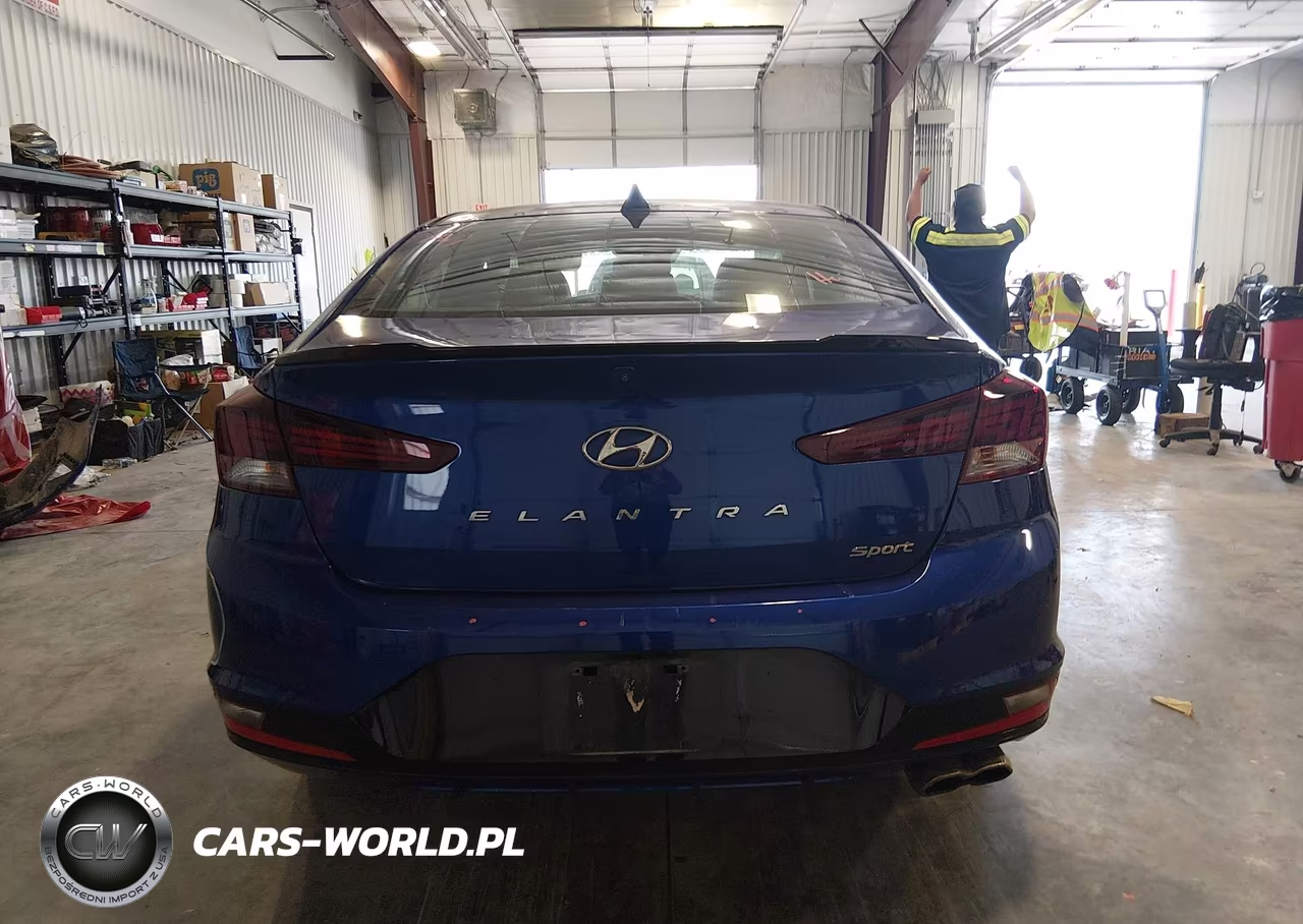 2020 Hyundai Elantra Sport VIN:KMHD04LB9LU100225 - 16