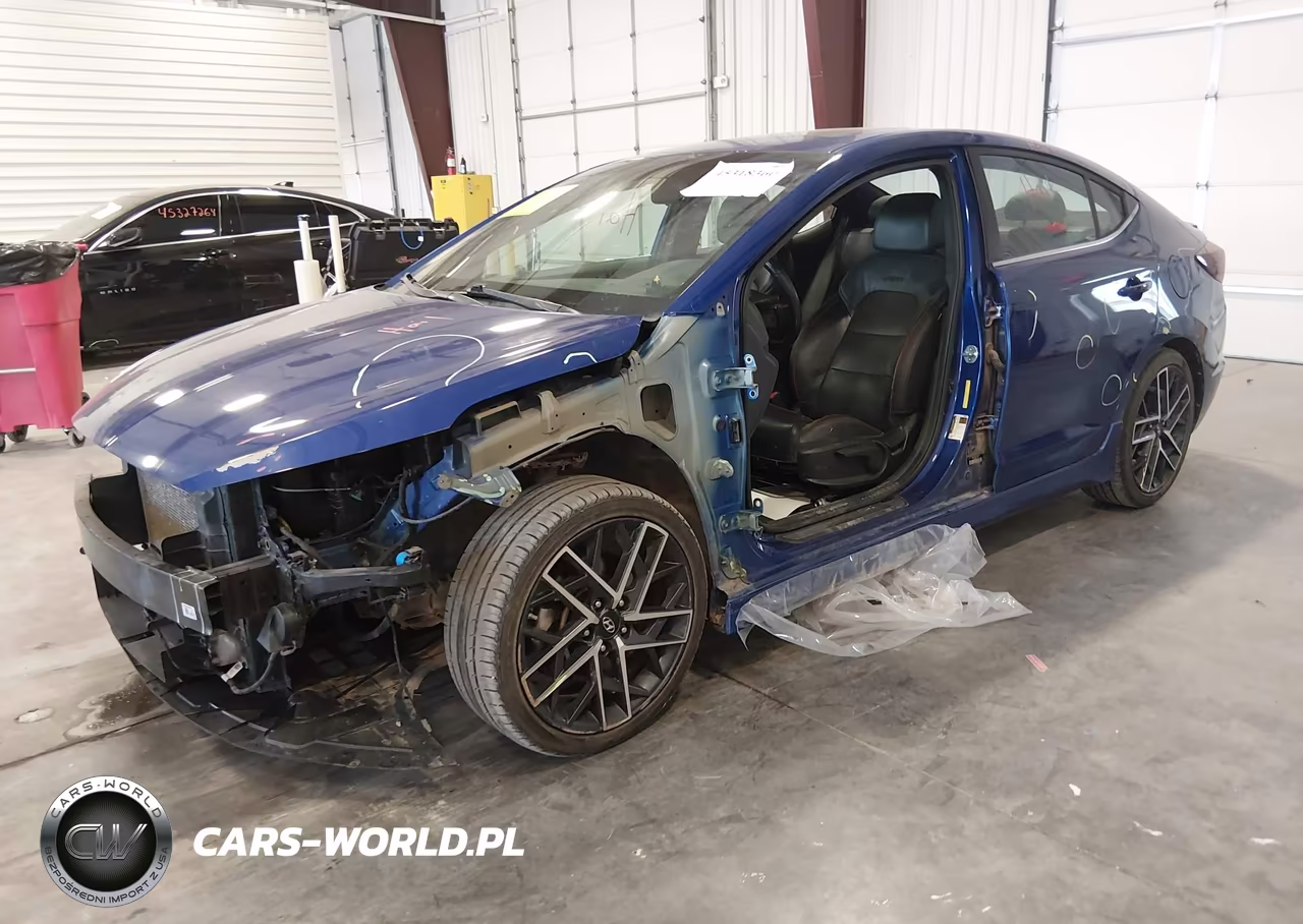 2020 Hyundai Elantra Sport VIN:KMHD04LB9LU100225 - 2