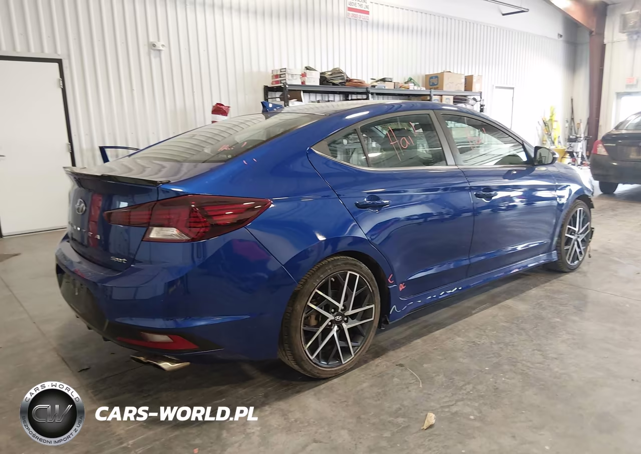 2020 Hyundai Elantra Sport VIN:KMHD04LB9LU100225 - 4