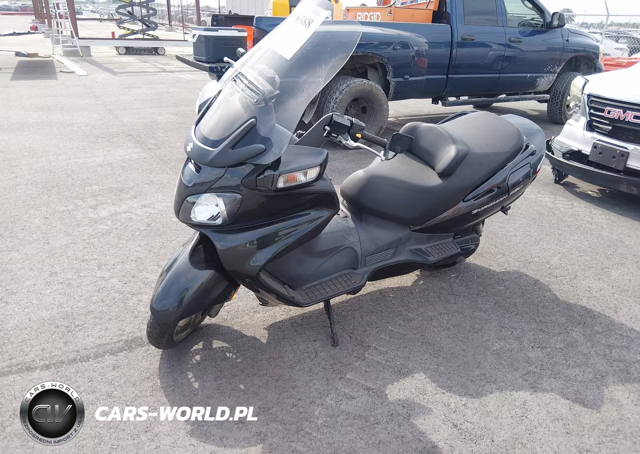 2007 Suzuki An650 VIN:JS1CP51A672101405 - 2