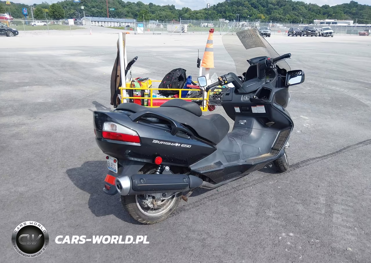 2007 Suzuki An650 VIN:JS1CP51A672101405 - 4