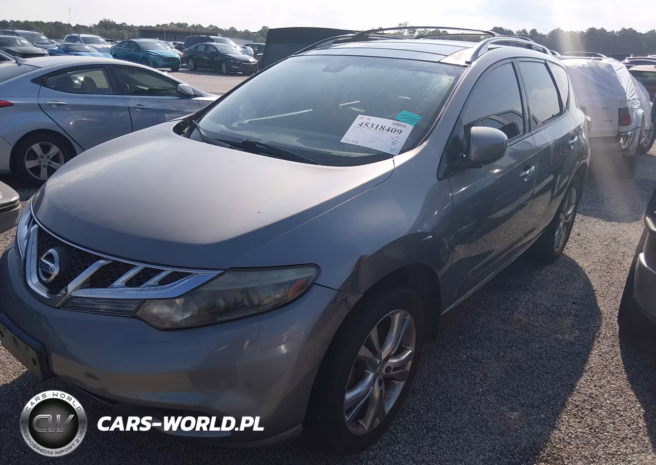 2012 Nissan Murano Le VIN:JN8AZ1MU4CW117454 - 2