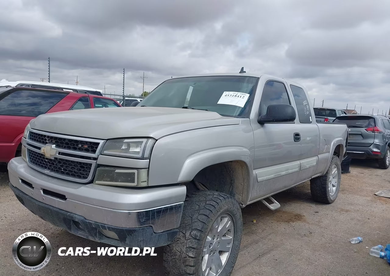 2006 Chevrolet Silverado 1500 Lt2 VIN:1GCEK19B66Z229314 - 2