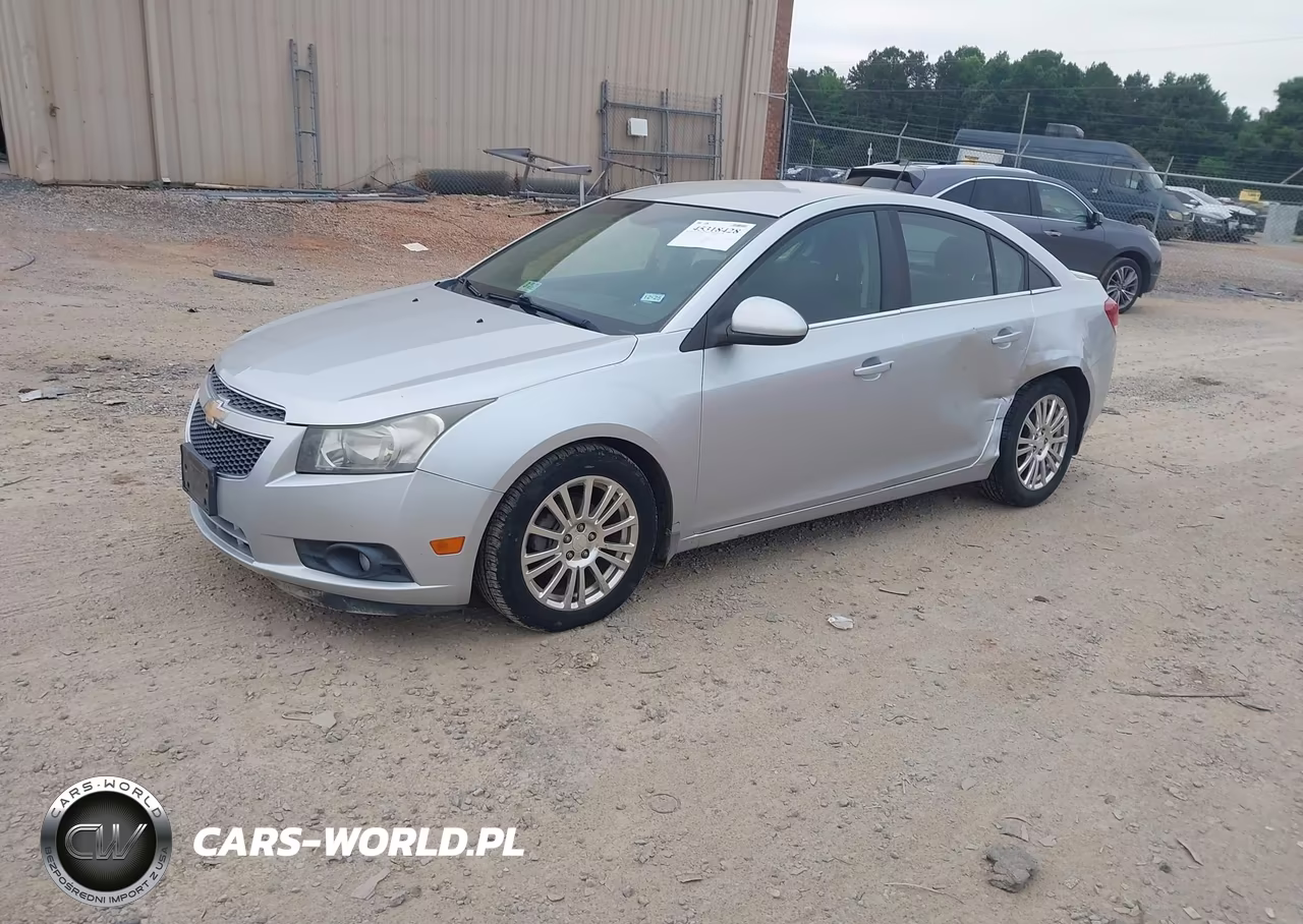 2012 Chevrolet Cruze Eco VIN:1G1PK5SC0C7175821 - 2