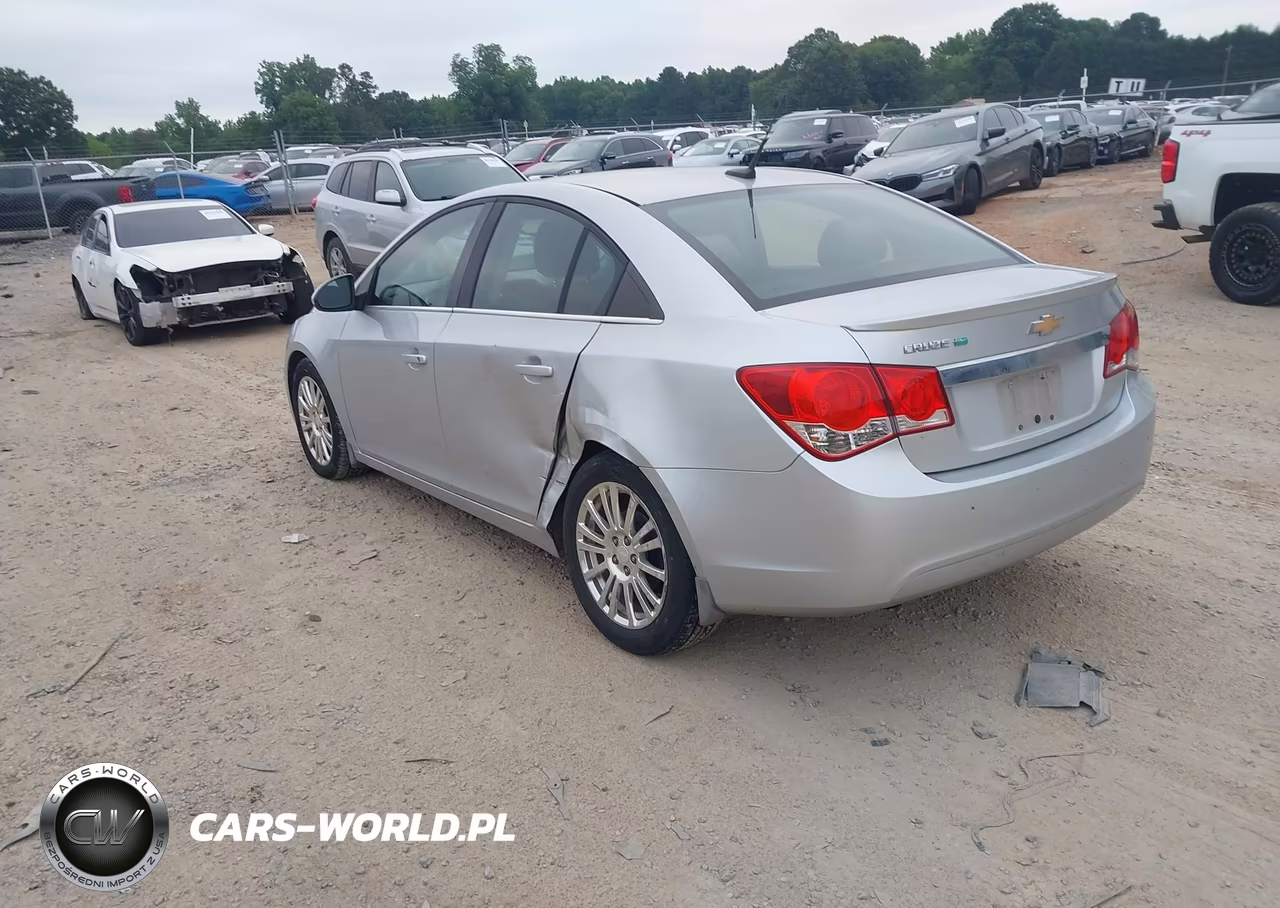 2012 Chevrolet Cruze Eco VIN:1G1PK5SC0C7175821 - 3