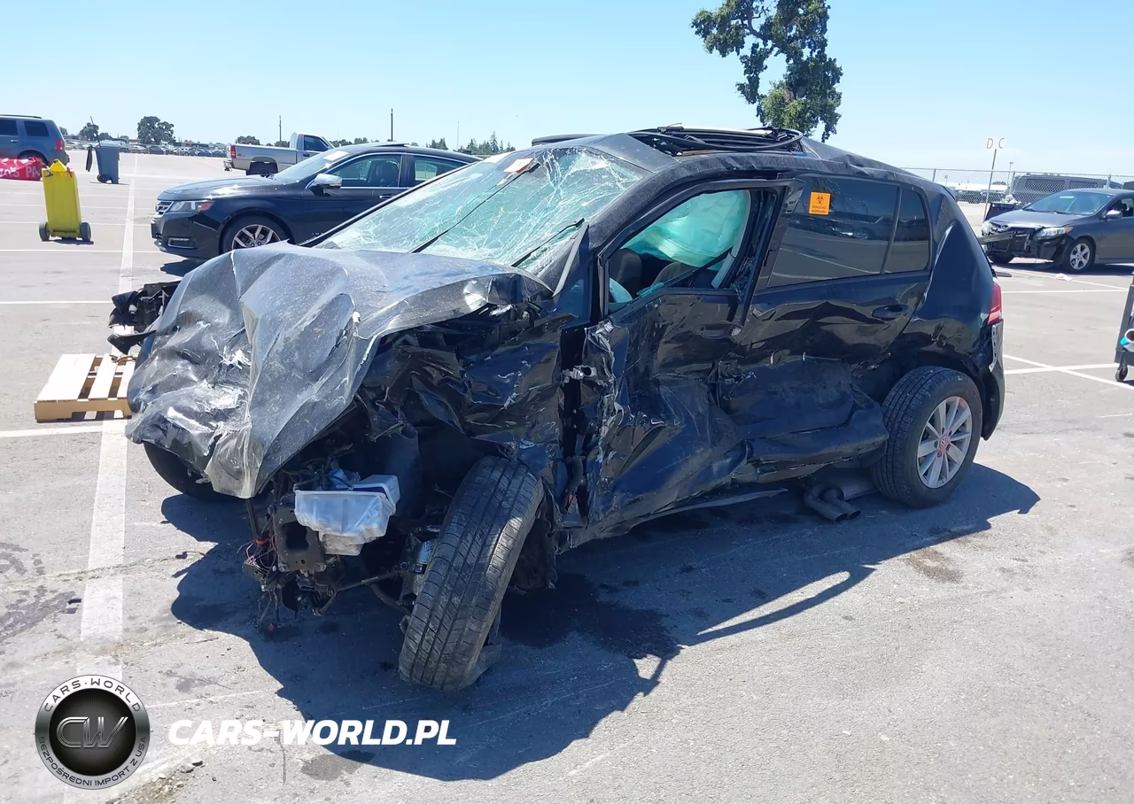 2016 Volkswagen Golf Tsi S 4-Door VIN:3VW217AU2GM016706 - 2