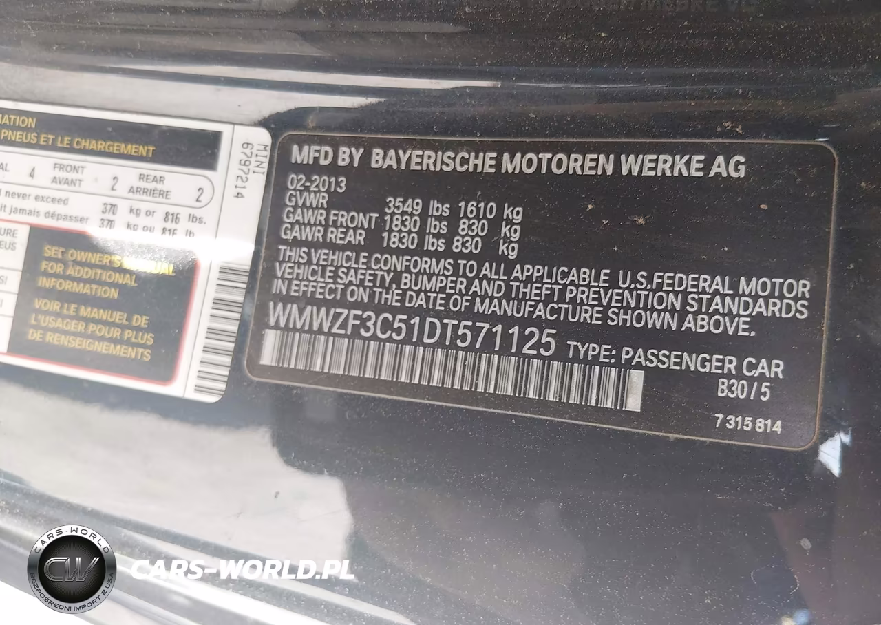 2013 Mini Clubman Cooper VIN:WMWZF3C51DT571125 - 7