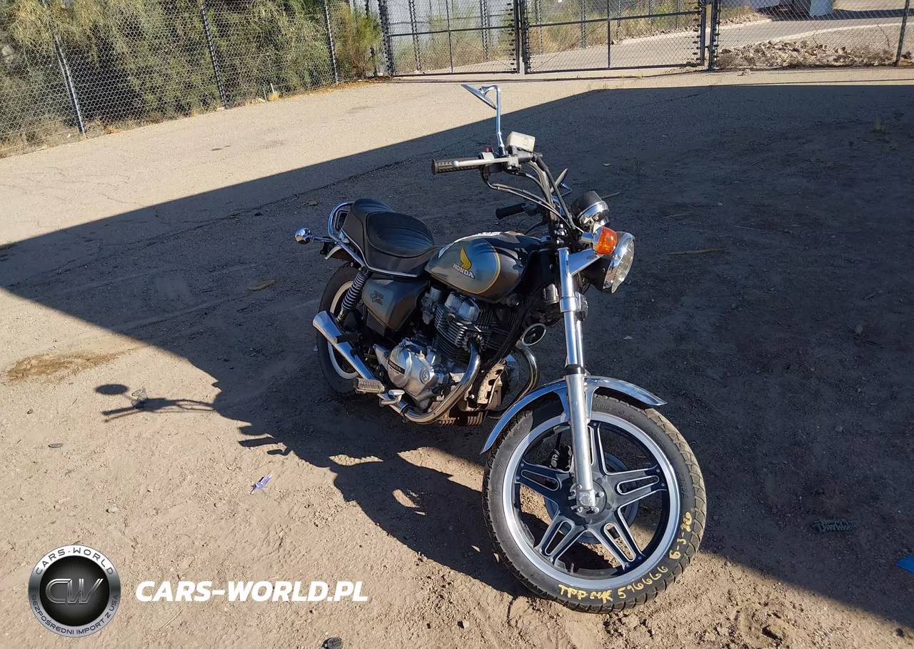 1981 Honda Cm400 C VIN:JH2NC0126BM014596 - 2