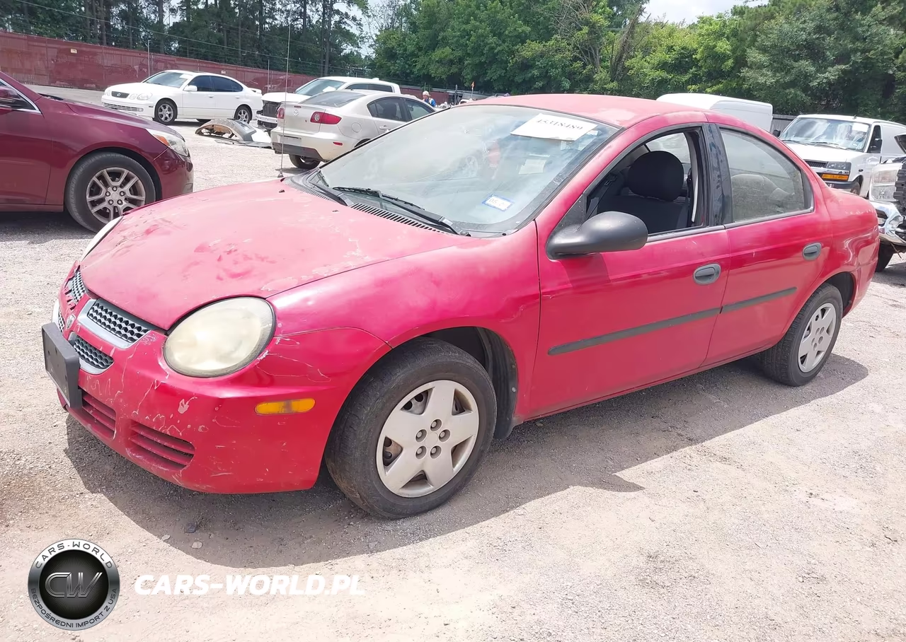 2004 Dodge Neon Se VIN:1B3ES26C44D554574 - 2