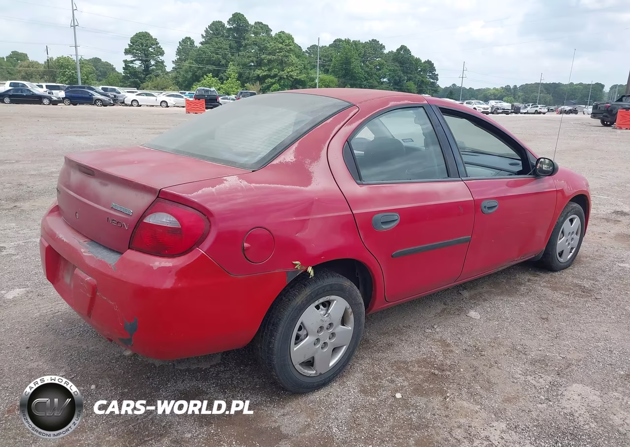 2004 Dodge Neon Se VIN:1B3ES26C44D554574 - 4