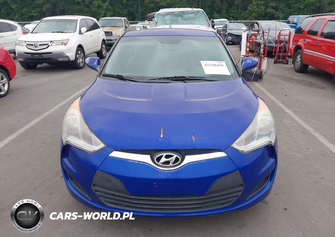 2012 Hyundai Veloster Base W-Gray VIN:KMHTC6AD9CU027277 - 6