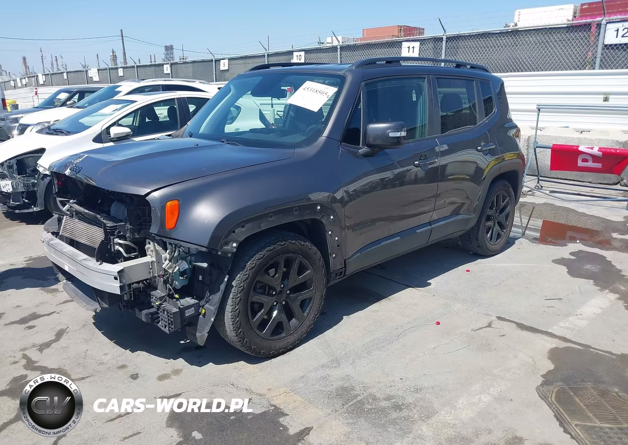 2018 Jeep Renegade Altitude Fwd VIN:ZACCJABB4JPH70356 - 2
