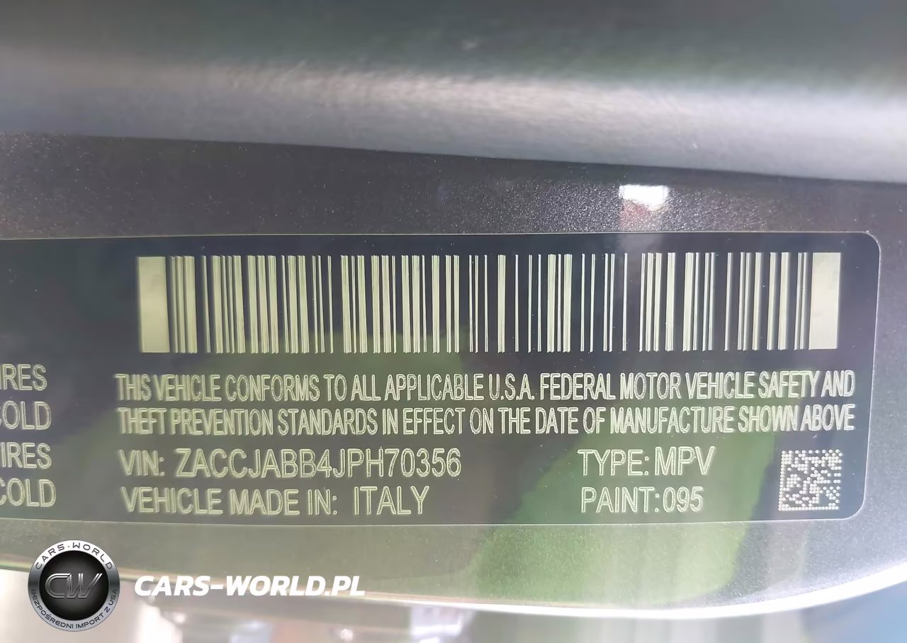 2018 Jeep Renegade Altitude Fwd VIN:ZACCJABB4JPH70356 - 9