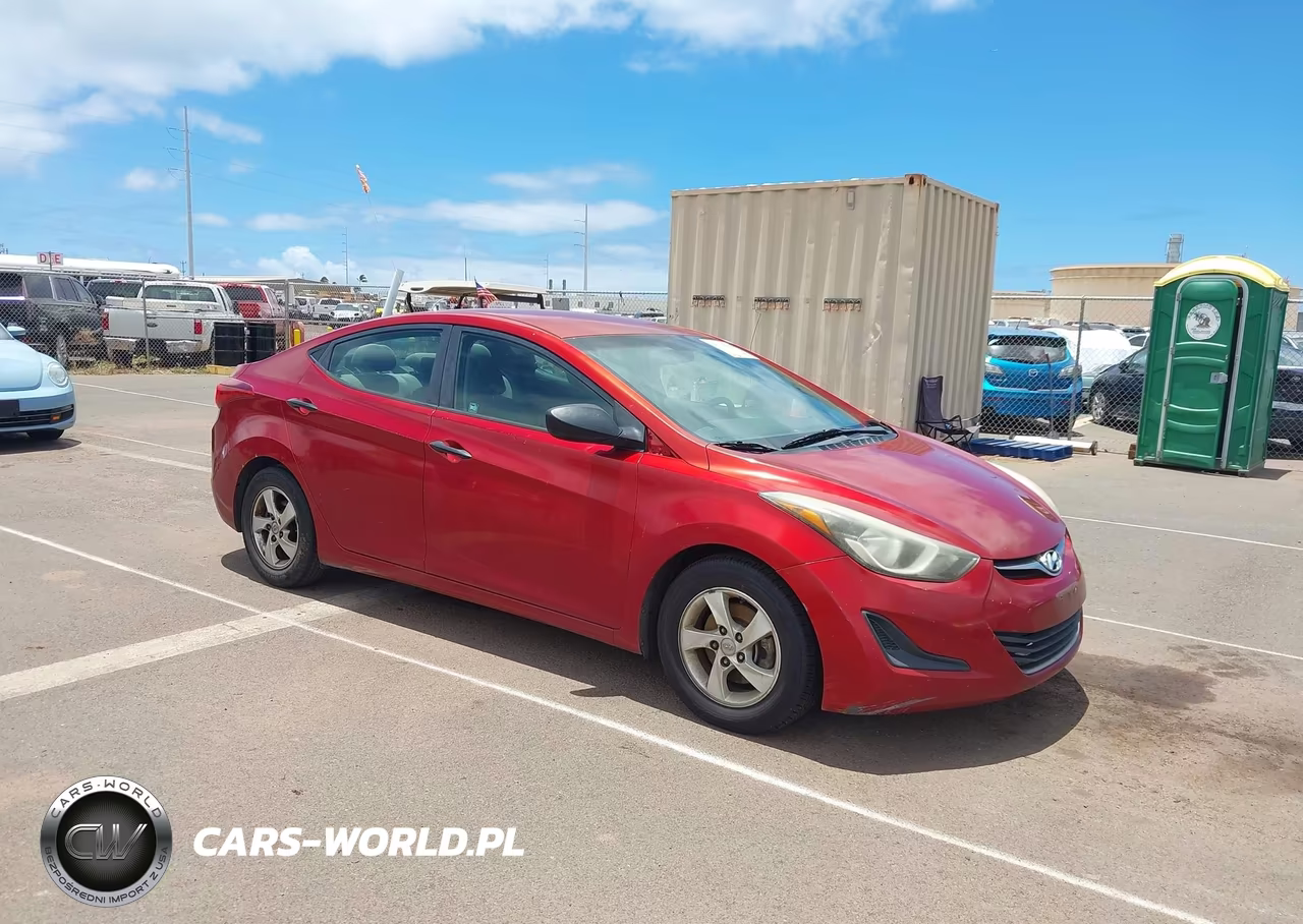 2014 Hyundai Elantra Se – zdjęcie 1 z 11