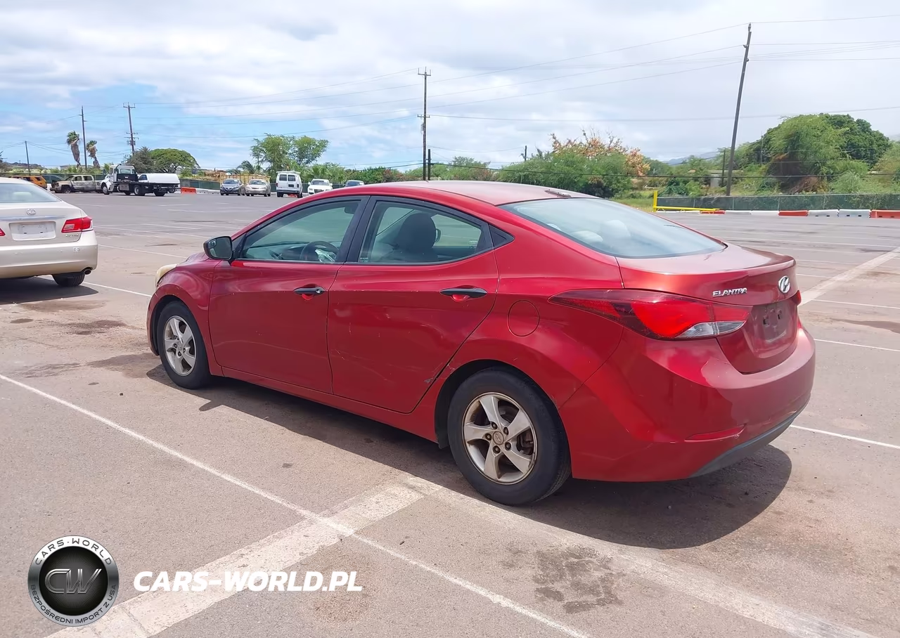 2014 Hyundai Elantra Se VIN:5NPDH4AE6EH545612 - 3