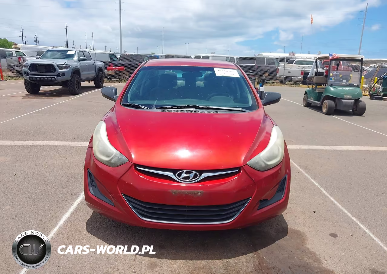2014 Hyundai Elantra Se VIN:5NPDH4AE6EH545612 - 6