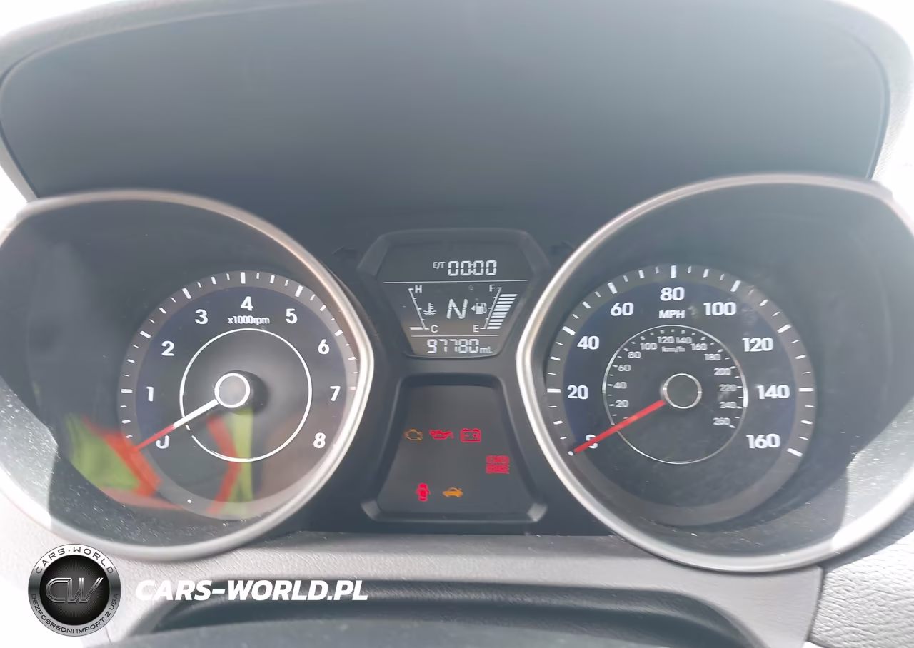 2014 Hyundai Elantra Se VIN:5NPDH4AE6EH545612 - 7