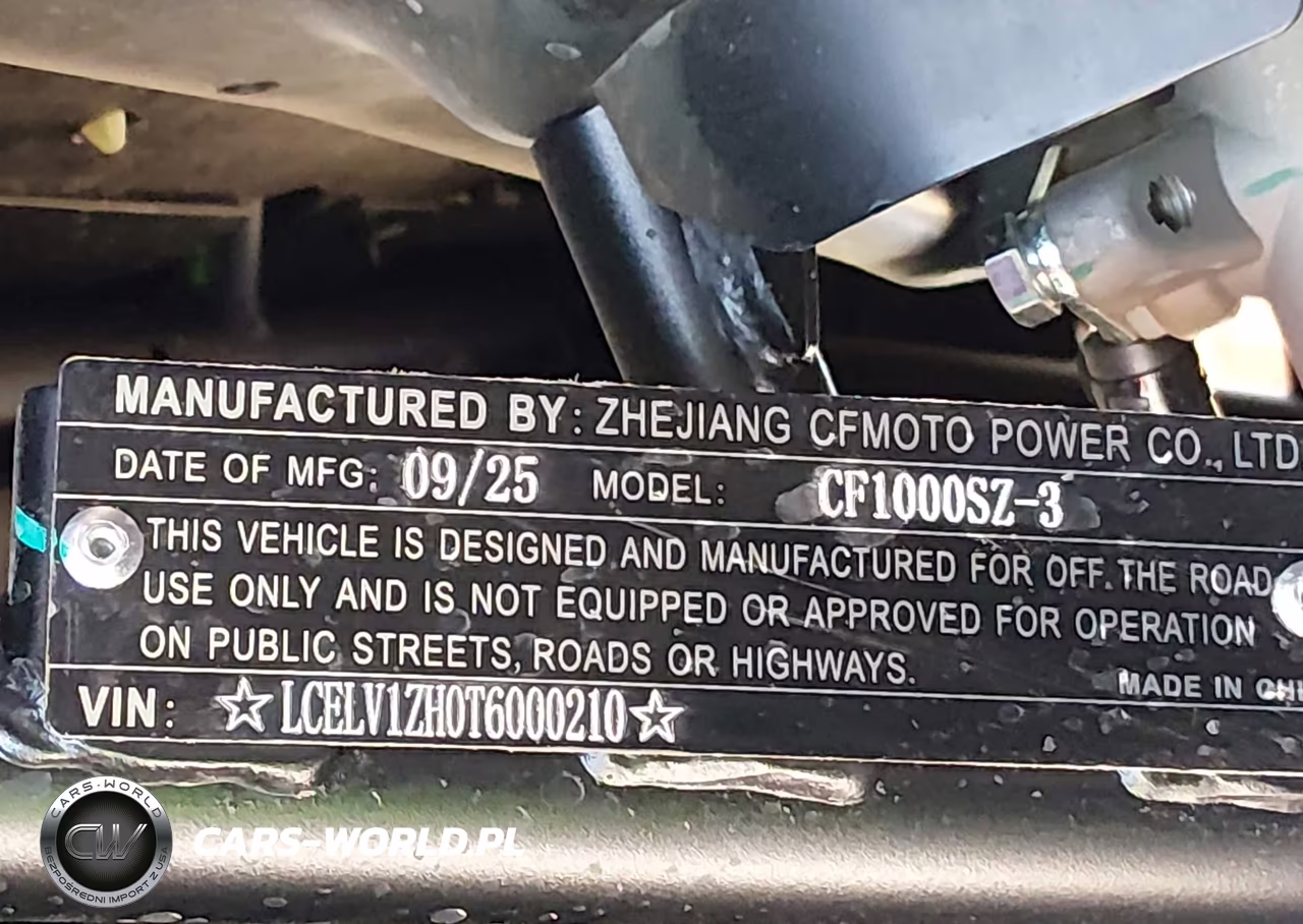 2026 Cf Moto Zforce 950 Trail VIN:LCELV1ZH0T6000210 - 10