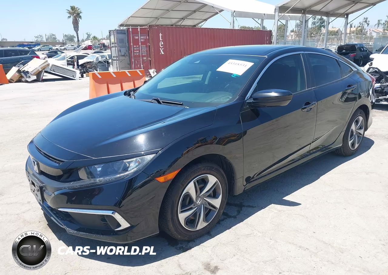 2020 Honda Civic Lx VIN:2HGFC2F66LH601570 - 2