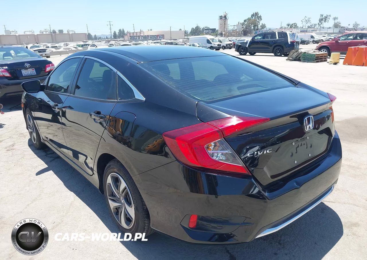 2020 Honda Civic Lx VIN:2HGFC2F66LH601570 - 3
