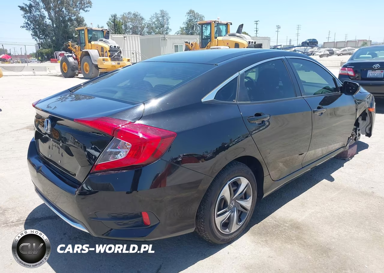 2020 Honda Civic Lx VIN:2HGFC2F66LH601570 - 4