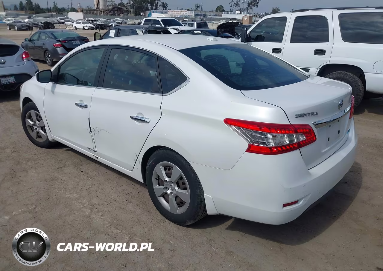 2013 Nissan Sentra Sv VIN:3N1AB7AP0DL752070 - 3